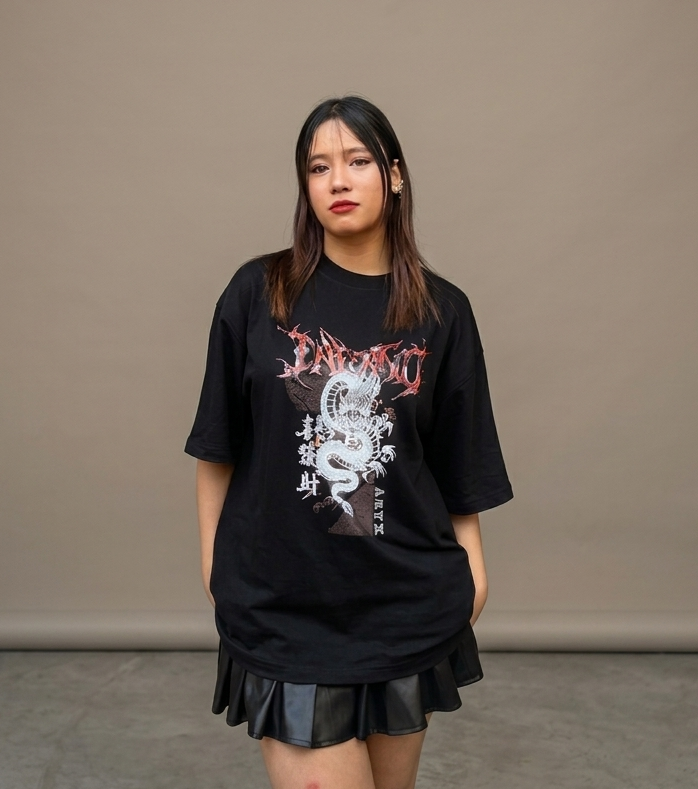 ARYX "RYŪJIN CORE" Heavyweight Oversized Tee [UNISEX]