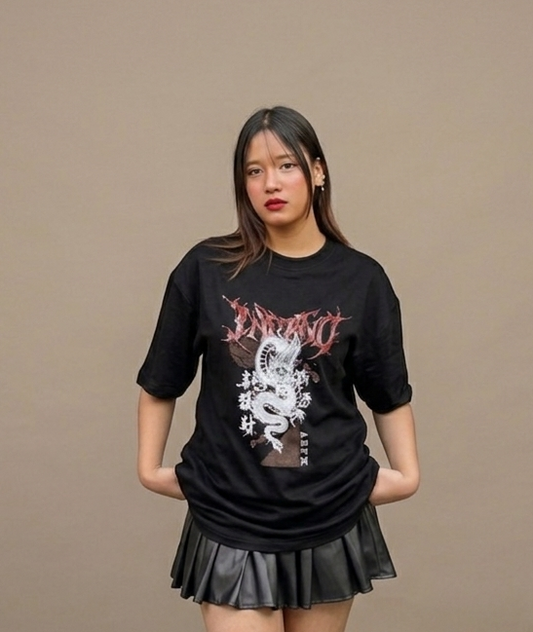 ARYX "RYŪJIN CORE" Heavyweight Oversized Tee [UNISEX]