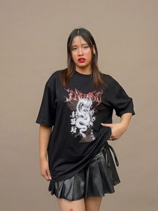ARYX "RYŪJIN CORE" Heavyweight Oversized Tee [UNISEX]