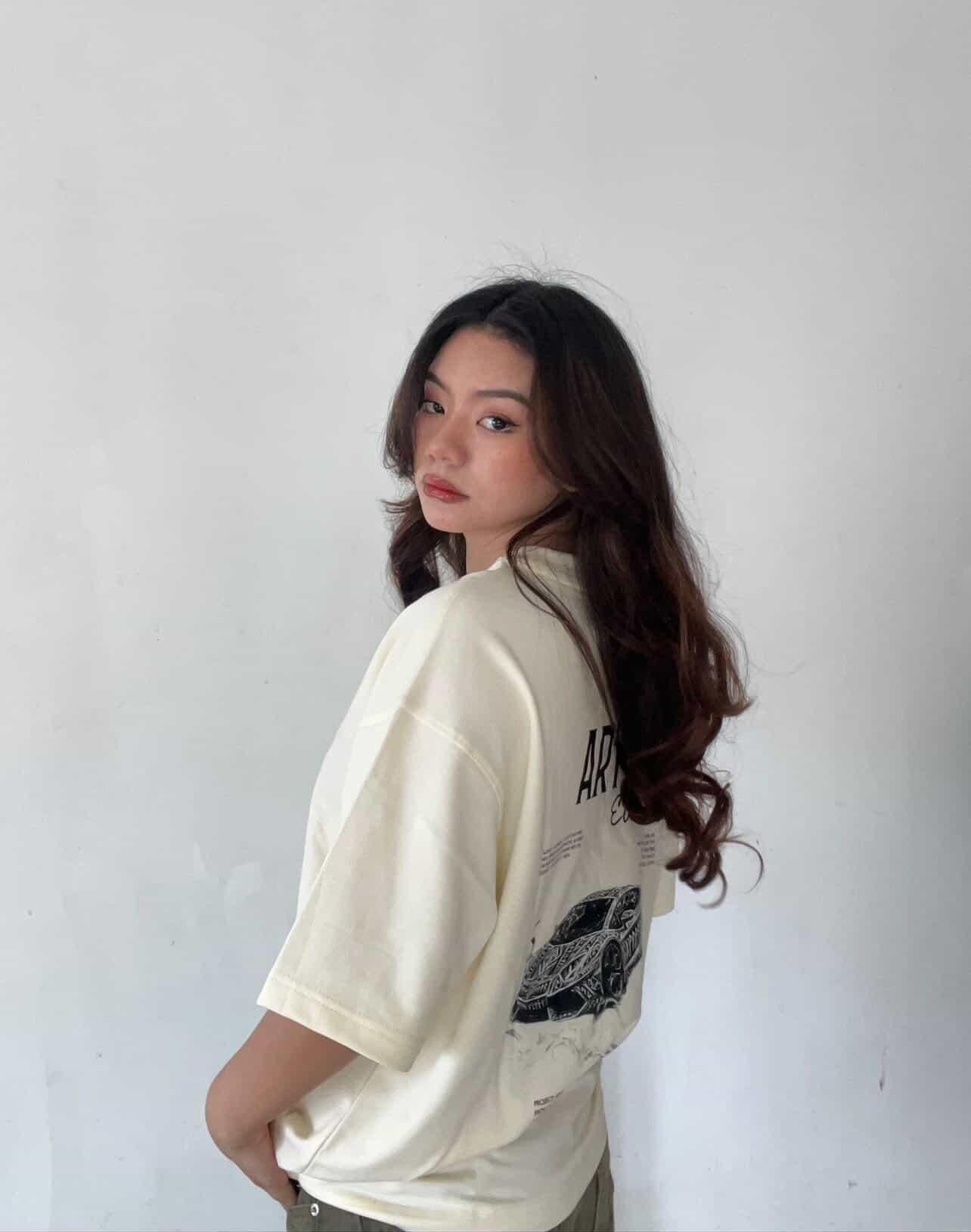 ARYX "Apex" Oversized Tee - Beige