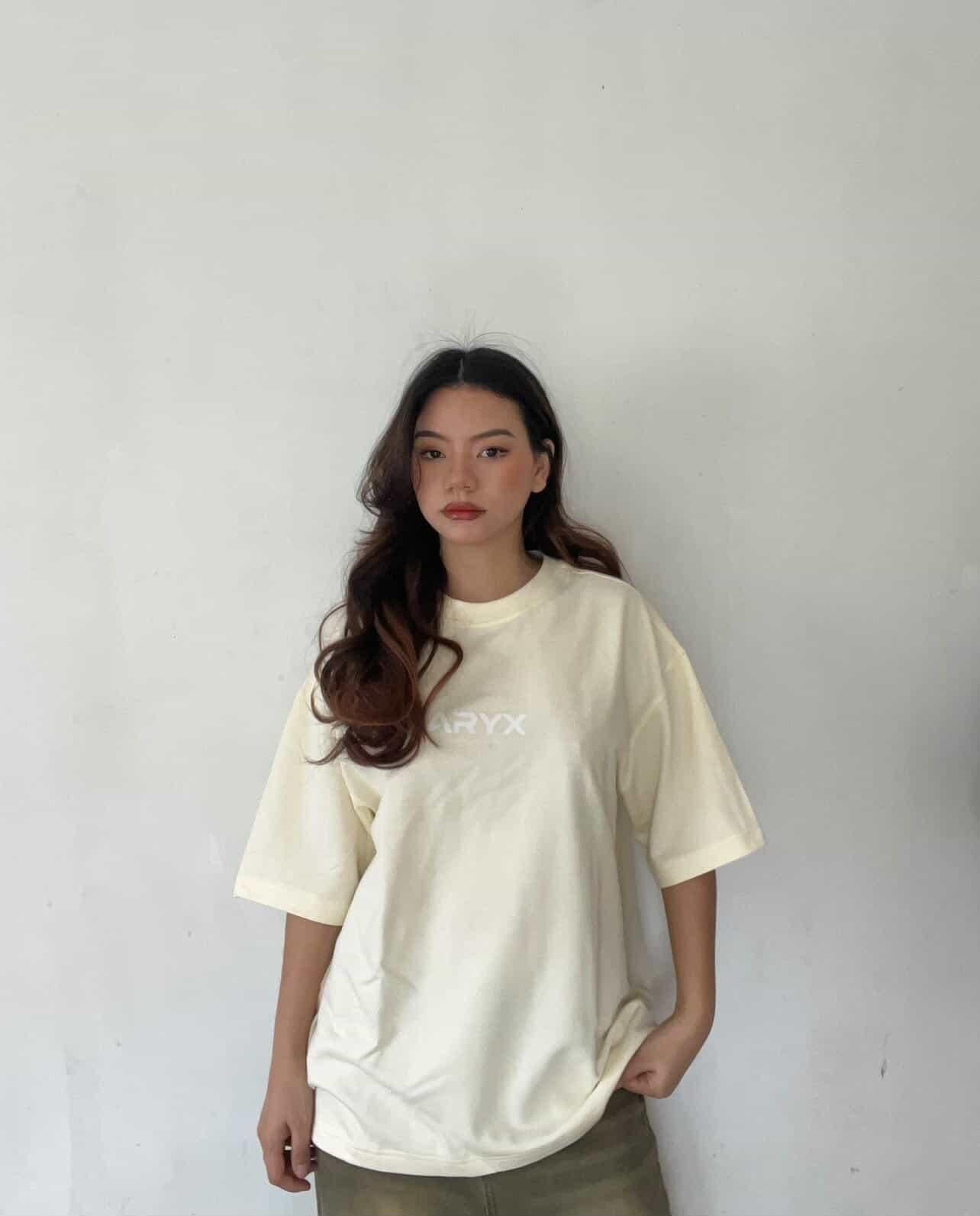 ARYX "Apex" Oversized Tee - Beige