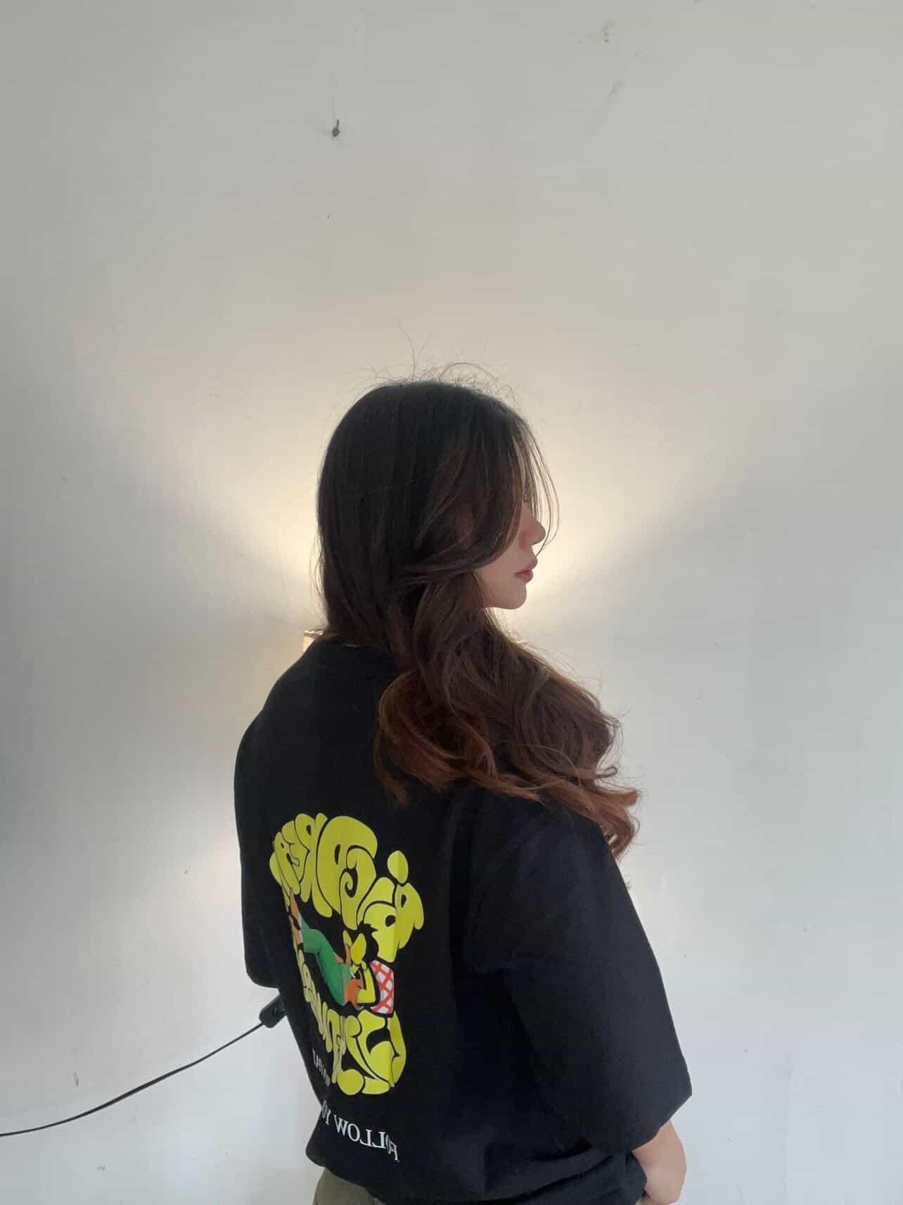 ARYX "Big Dream" Oversized Tee - black