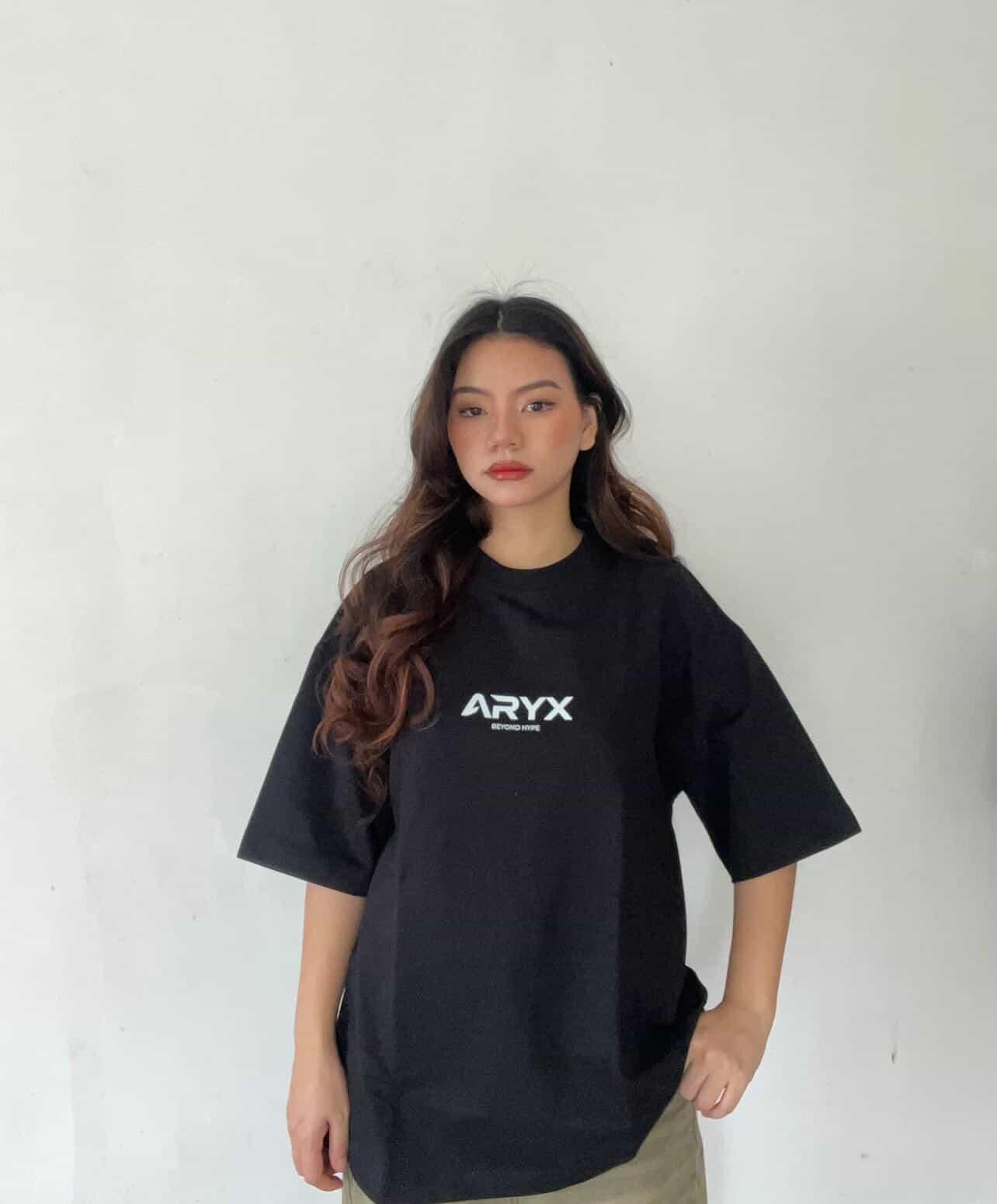 ARYX "Big Dream" Oversized Tee - black