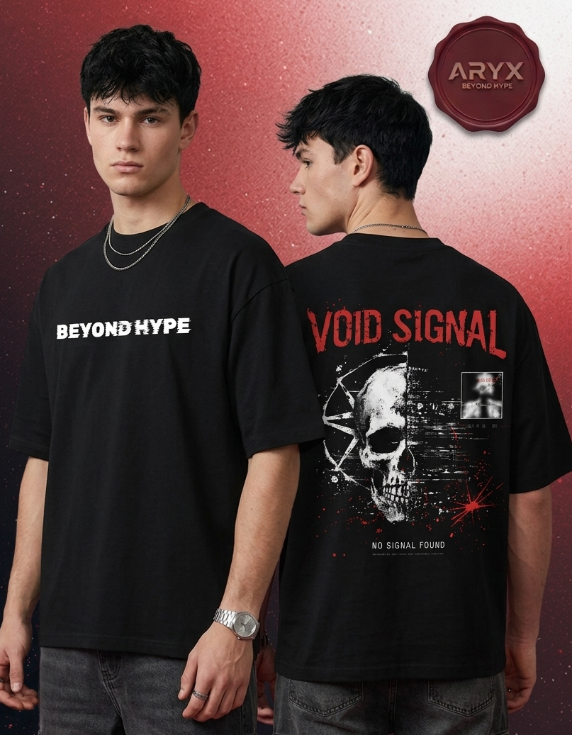 ARYX “Static Void” Oversized Tee [UNISEX]