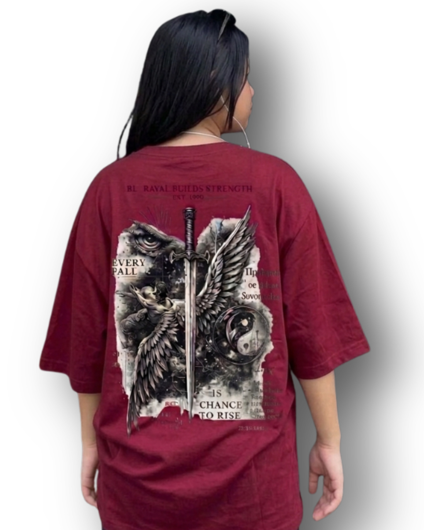 ARYX "The Ascent" Heavyweight Oversized Tee [UNISEX]