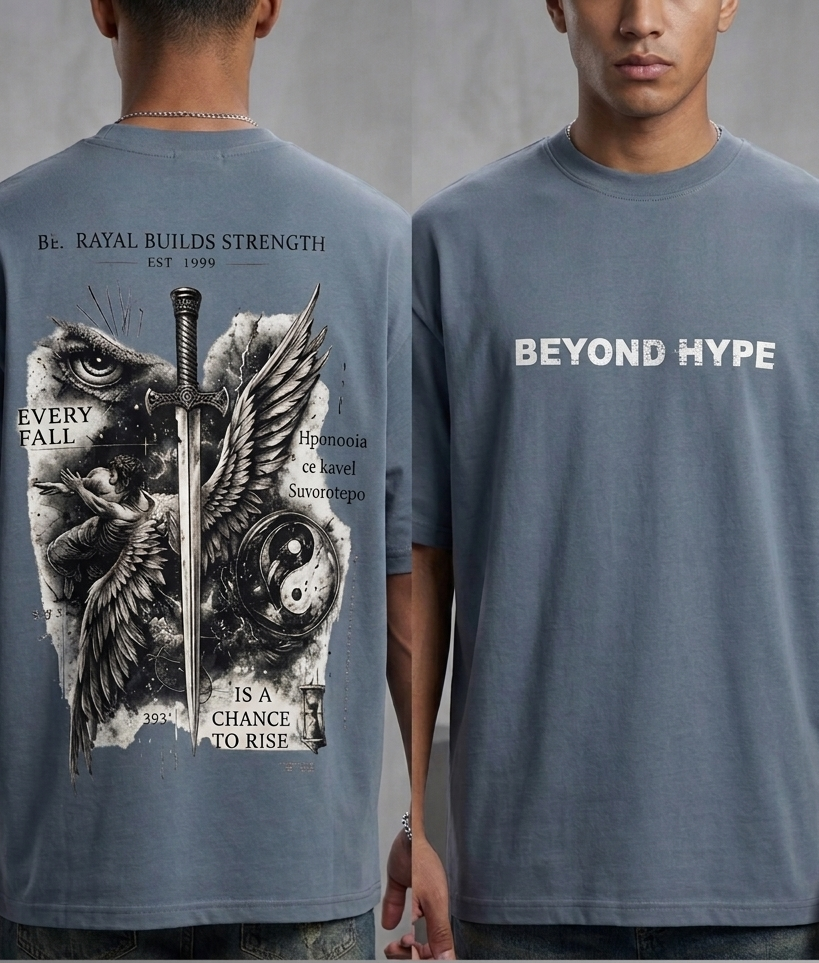 ARYX "The Ascent" Heavyweight Oversized Tee [UNISEX]