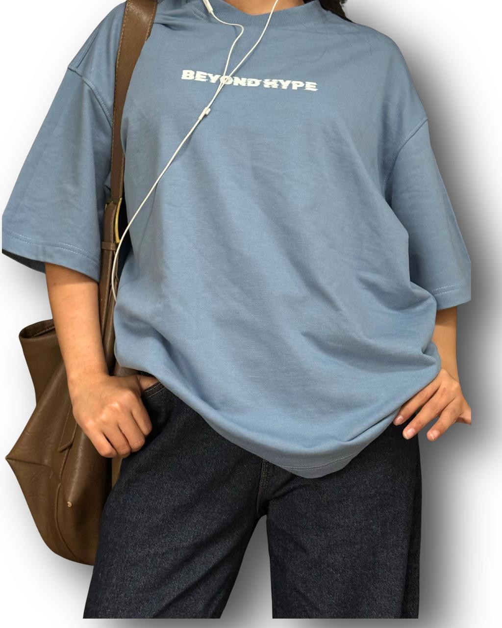 ARYX "Victory" Oversized Tee - Blue [UNISEX]