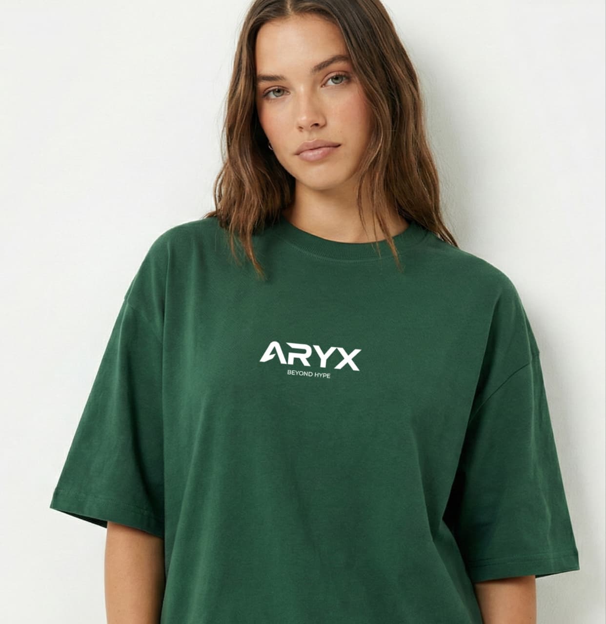 ARYX "Big Dream" Oversized Tee - Green
