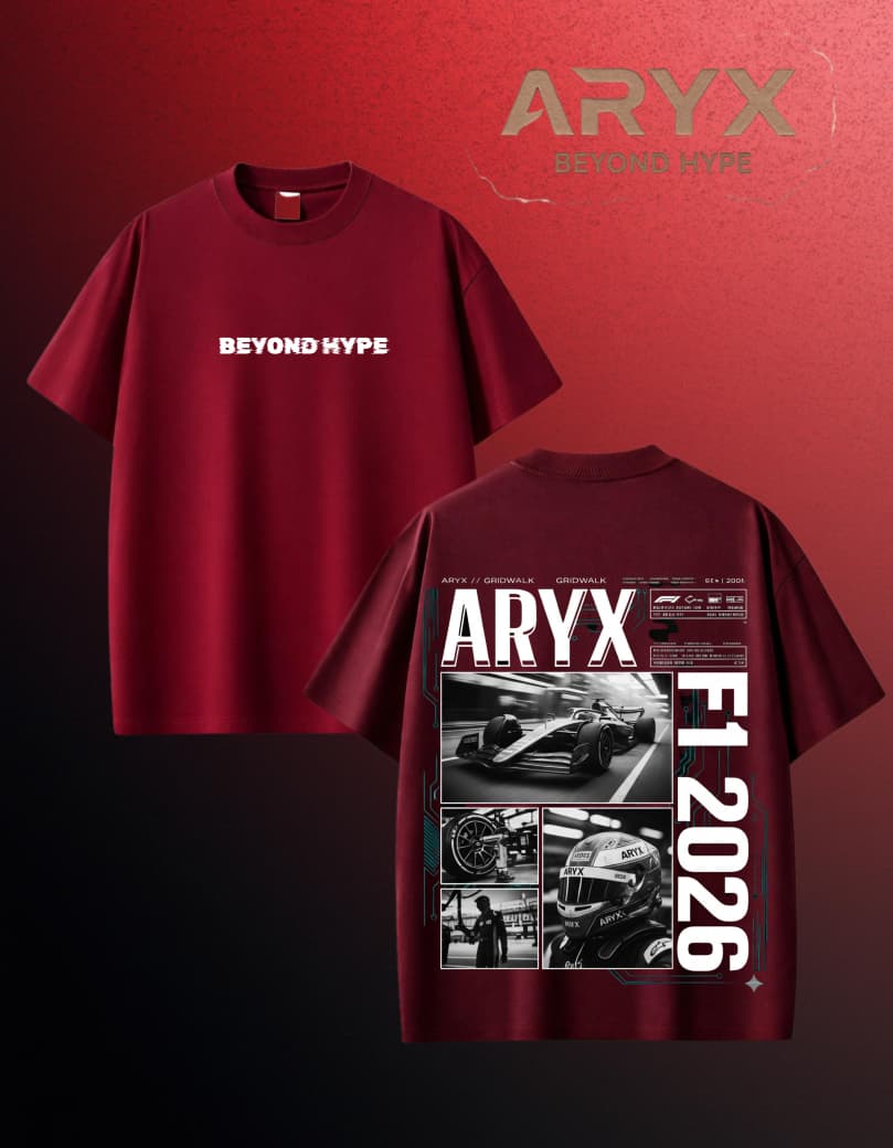 ARYX "The Grid" Heavyweight Tee [UNISEX]